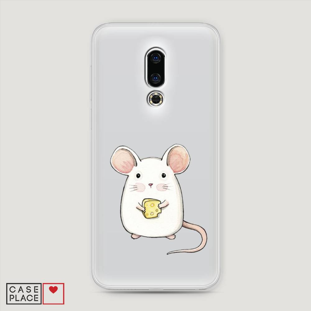 

Чехол Awog на Meizu 16th "Мышка", Белый;розовый;прозрачный, 72750-1