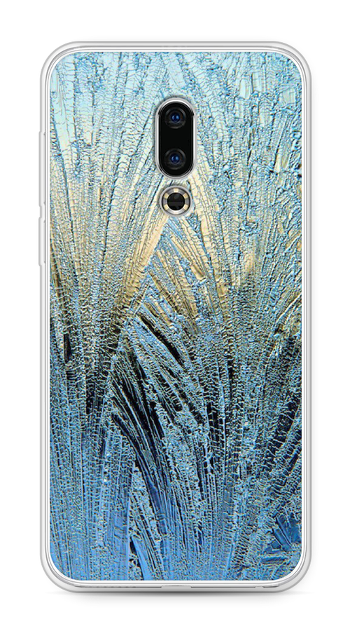 

Чехол Awog на Meizu 16th "Лёд", Голубой, 72750-4