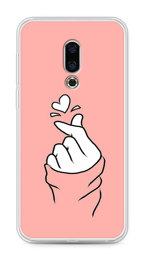 

Чехол Awog на Meizu 16th "Любовь-щелк", Оранжевый, 72750-7
