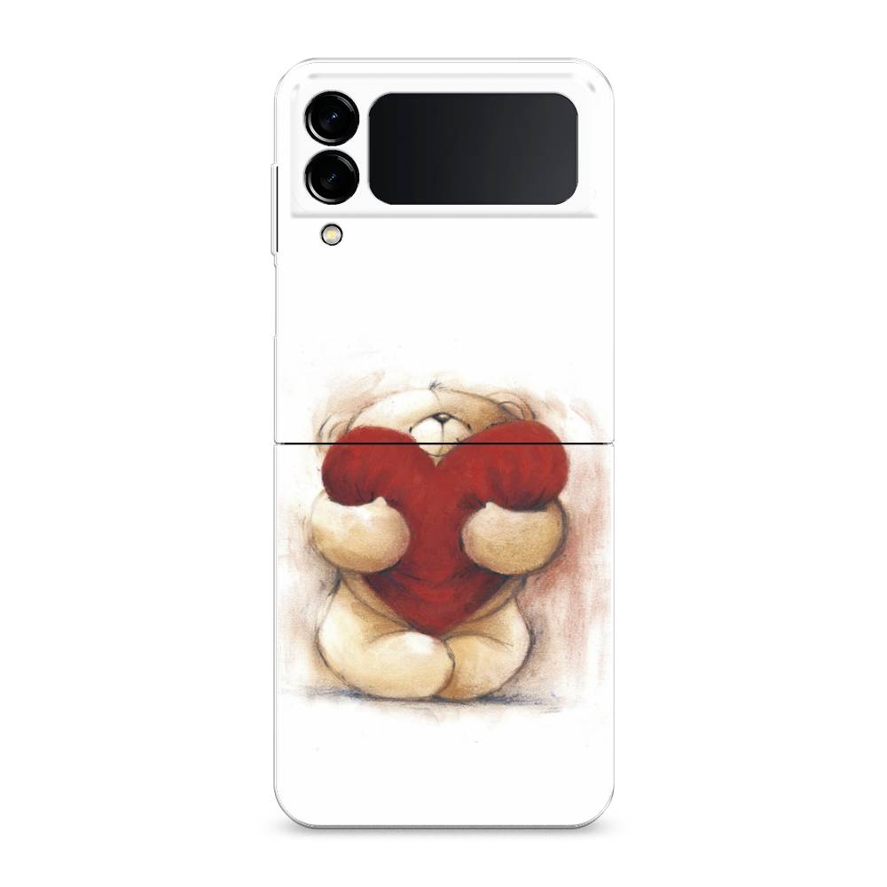 

Чехол Awog "Мишка с сердцем 1" для Samsung Galaxy Z Flip 3, 2103740-5