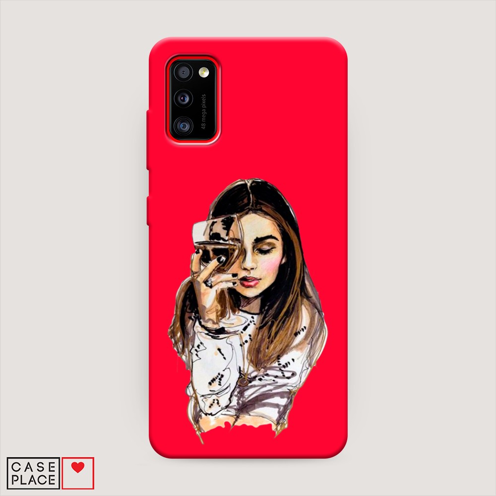 

Чехол Awog на Samsung Galaxy A41 / Самсунг A41 "Девушка с бокалом", Разноцветный, 2100453-1