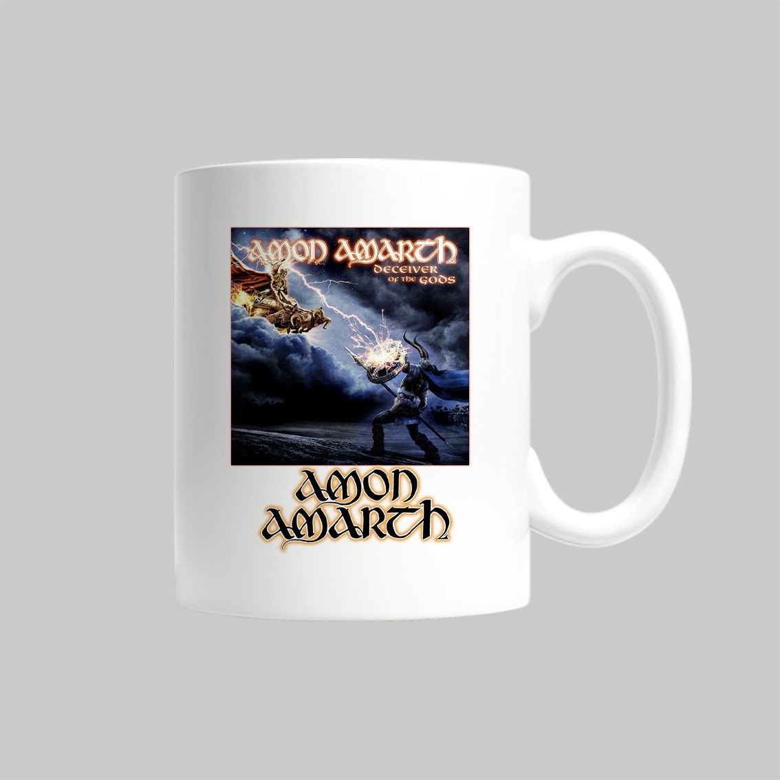 

Кружка Amon Amarth Амон Амарт рок атрибутика панк
