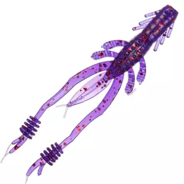 

Приманка Trigger Baits Ring Shrimp 2" 091 5см. 10шт., Фиолетовый, Ring Shrimp 2"