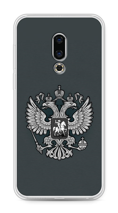 

Чехол Awog на Meizu 16th "Герб России серый", 72750-5
