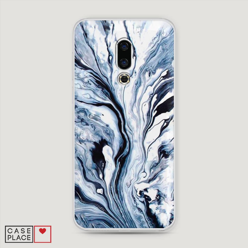 

Чехол Awog на Meizu 16th "Голубой минерал мрамор", 72750-3