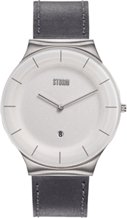 

Наручные часы мужские STORM XENU LEATHER WHITE GREY 47476/W/GY, XENU LEATHER WHITE GREY 47476/W/GY