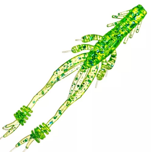

Приманка Trigger Baits Ring Shrimp 3" 077 7,5см. 8шт., Зеленый, Ring Shrimp 3"