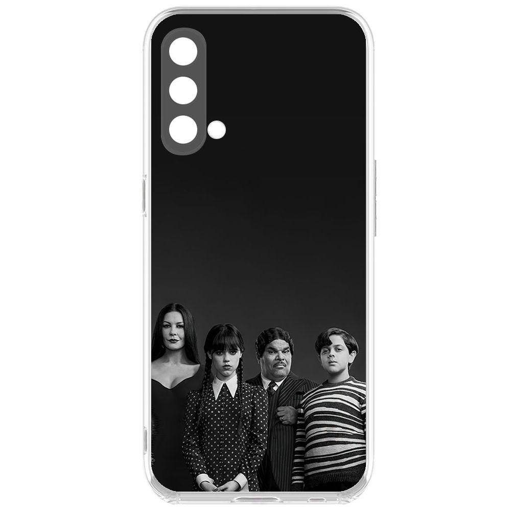 

Чехол-накладка Krutoff Clear Case Уэнсдей Аддамс - Семейка Аддамс для OnePlus Nord CE 5G, Прозрачный