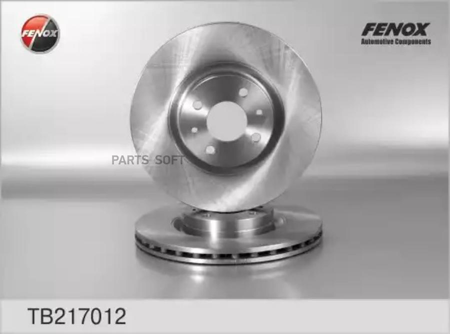 FENOX TB217012 Диск тормозной Fiat Doblo 01-