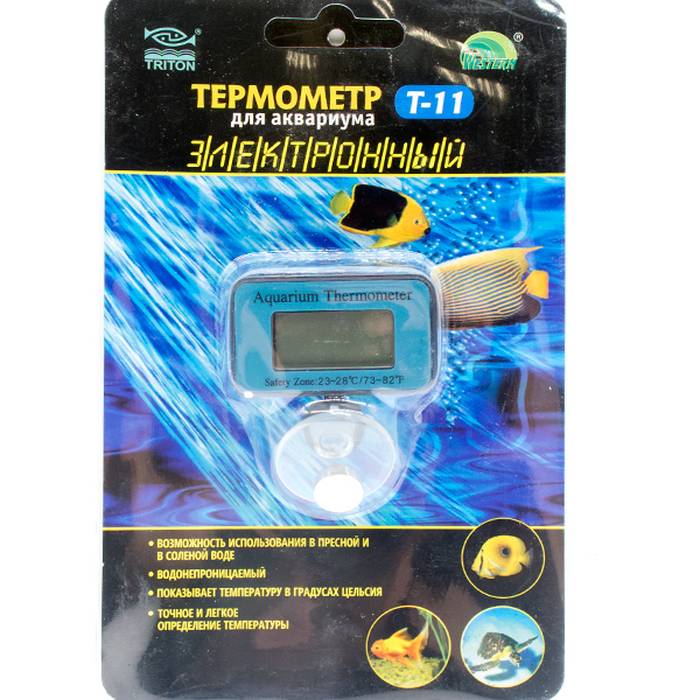 Термометр для аквариума Triton Т-11 электронный
