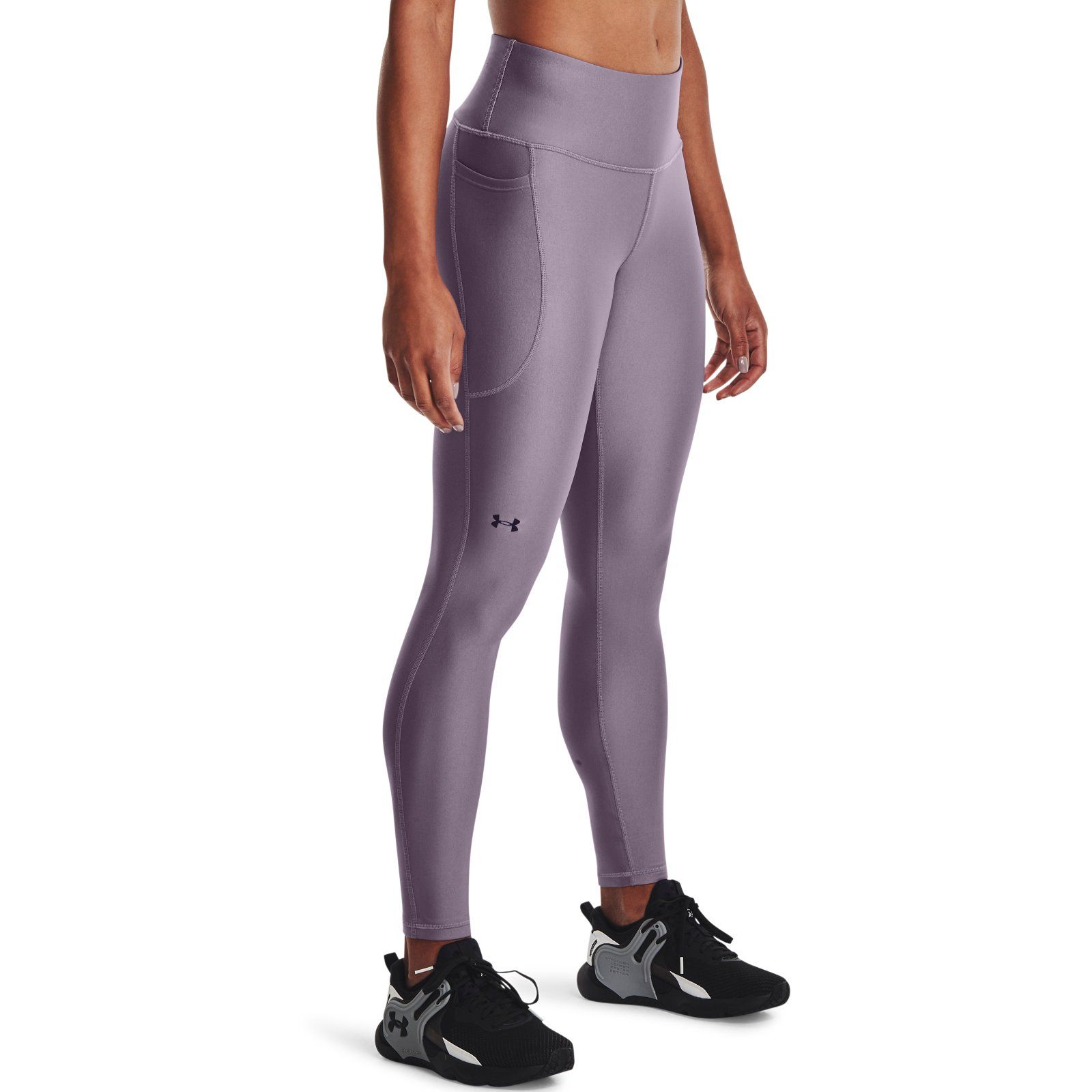 фото Тайтсы женские under armour 1365336-530 фиолетовые xs