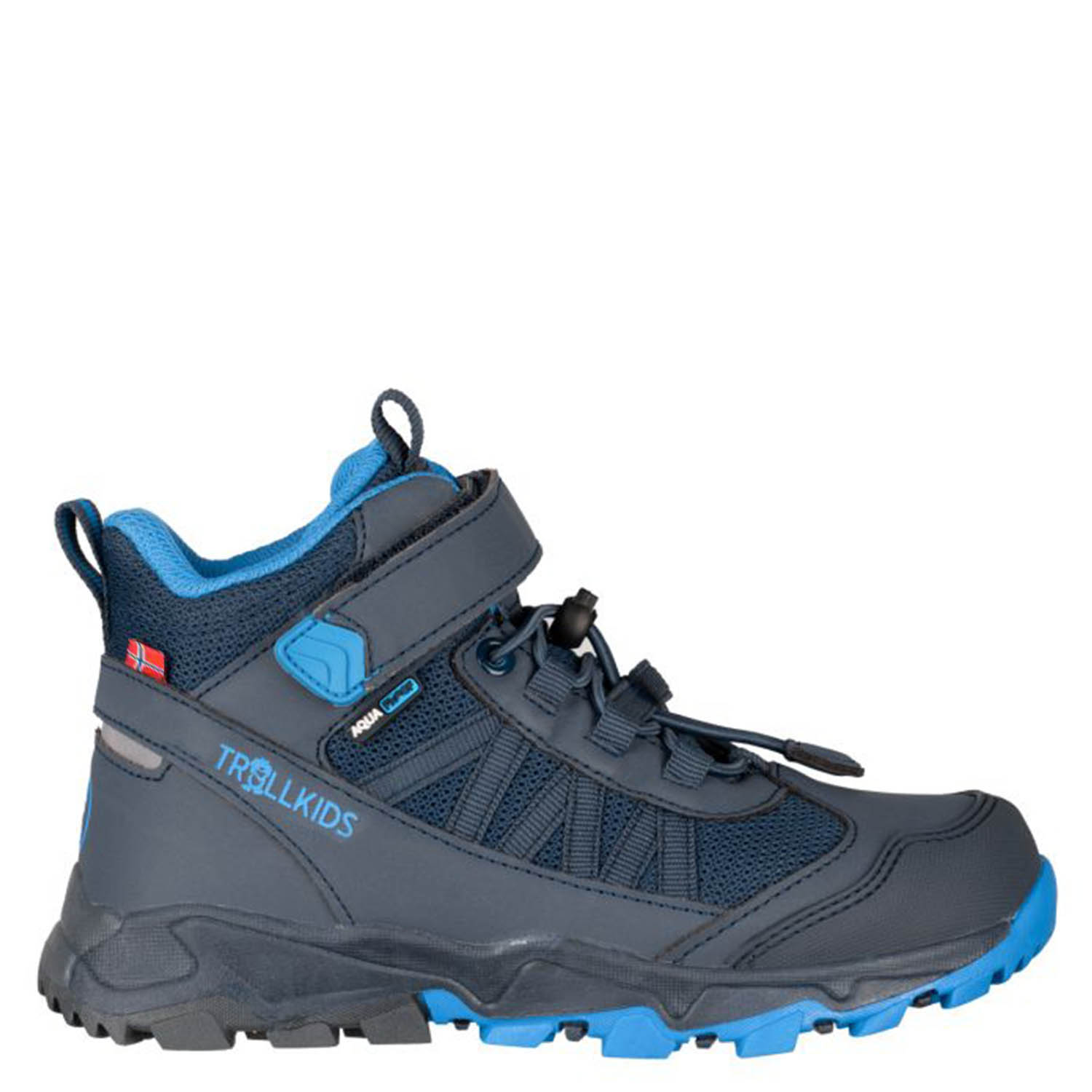 Ботинки Trollkids Kids Tronfjell Hiker Mid Navy-Medium Blue 33