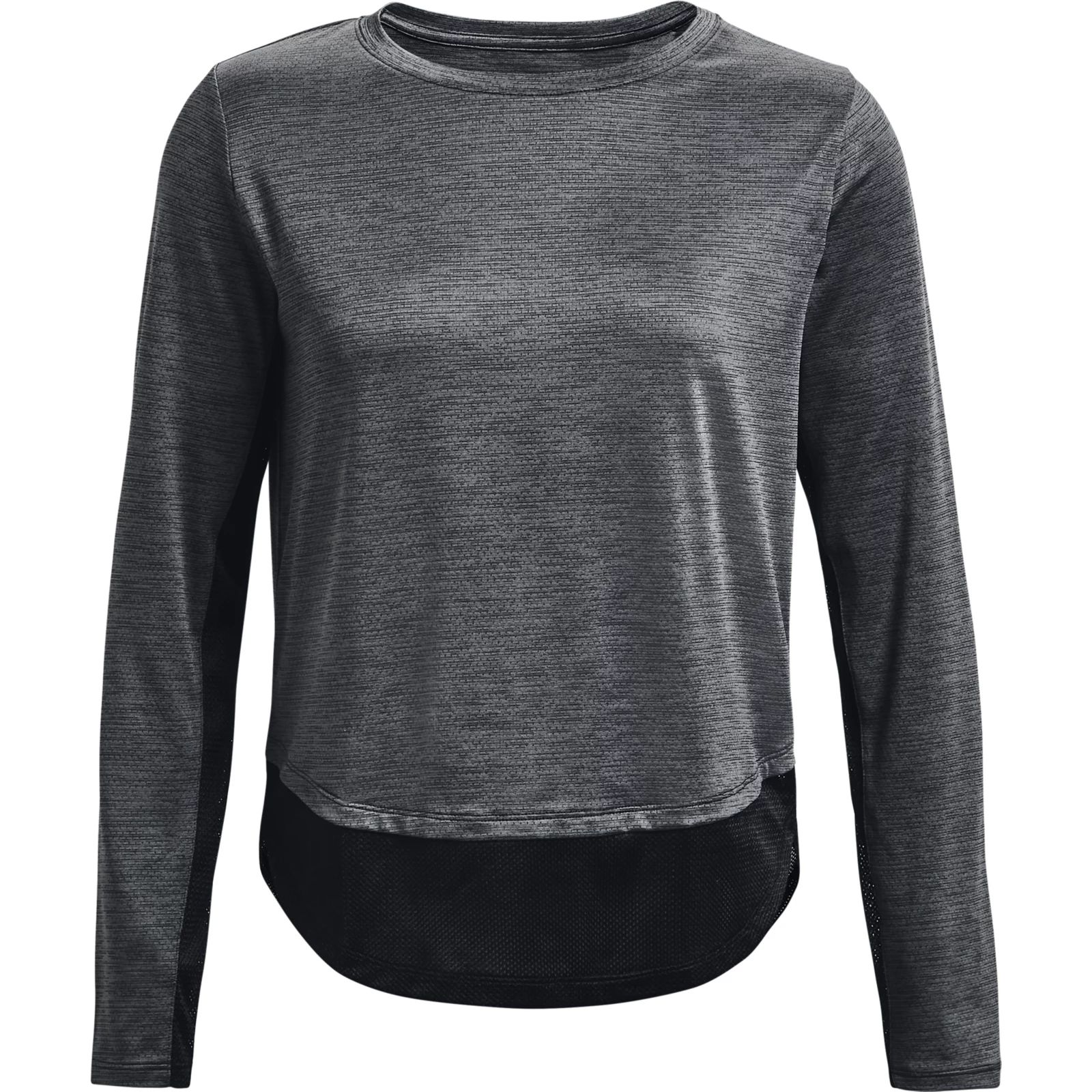 фото Лонгслив женский under armour 1366130-001 черный md
