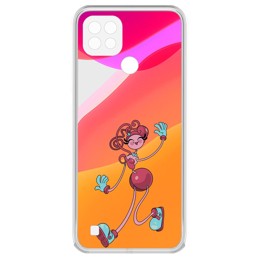 

Чехол-накладка Krutoff Clear Case Хаги Ваги - Мама Длинные Ноги для Realme C21, Прозрачный