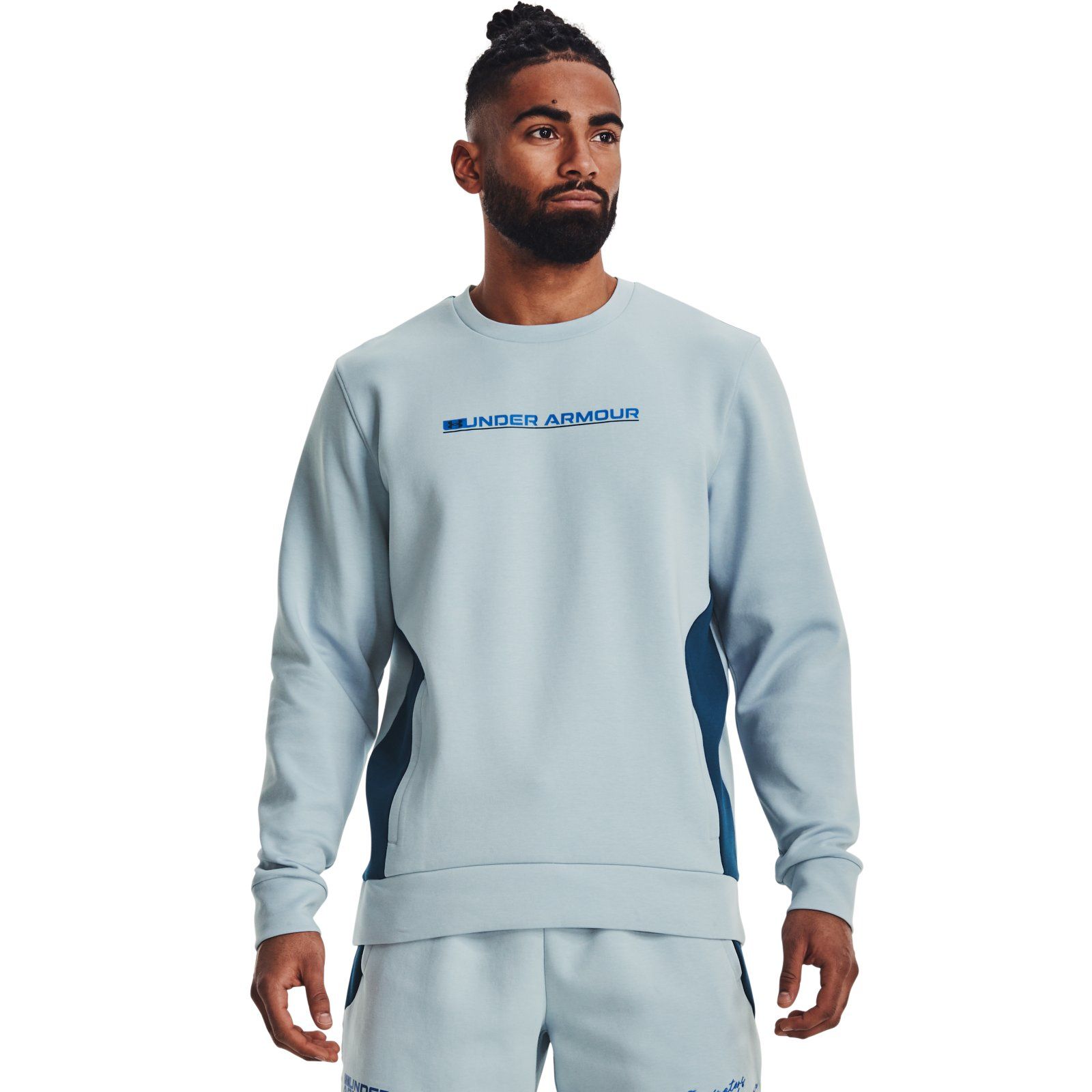 

Свитшот мужской Under Armour 1370417 голубой S/M, 1370417