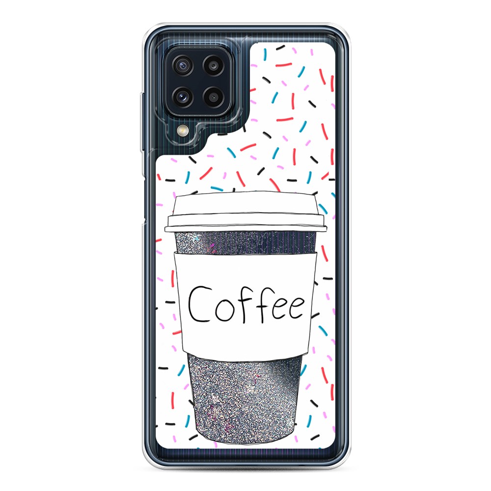 

Чехол Awog на Samsung Galaxy M32 / Самсунг M32 "Coffee прозрачный стакан", Разноцветный, 2103591-1