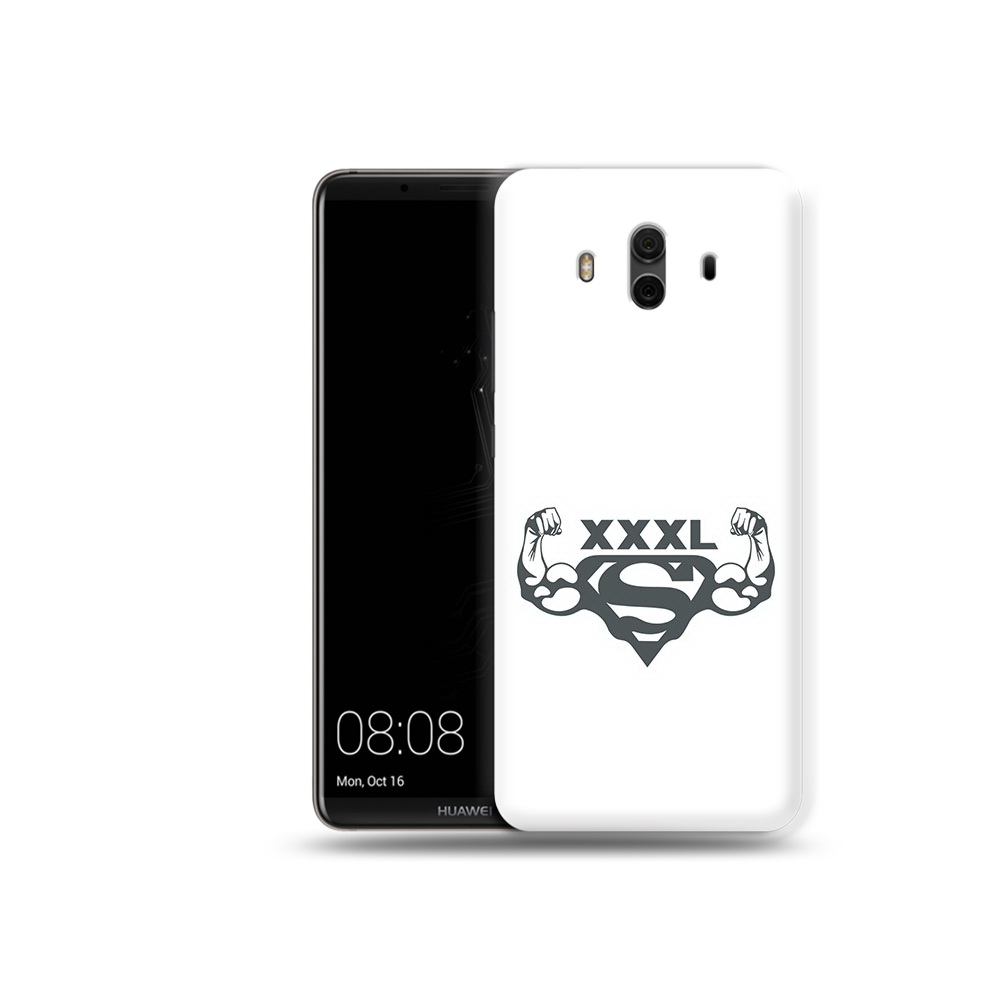 

Чехол MyPads Tocco для Huawei Mate 10 бодибилдинг супермен (PT88364.53.237), Прозрачный, Tocco