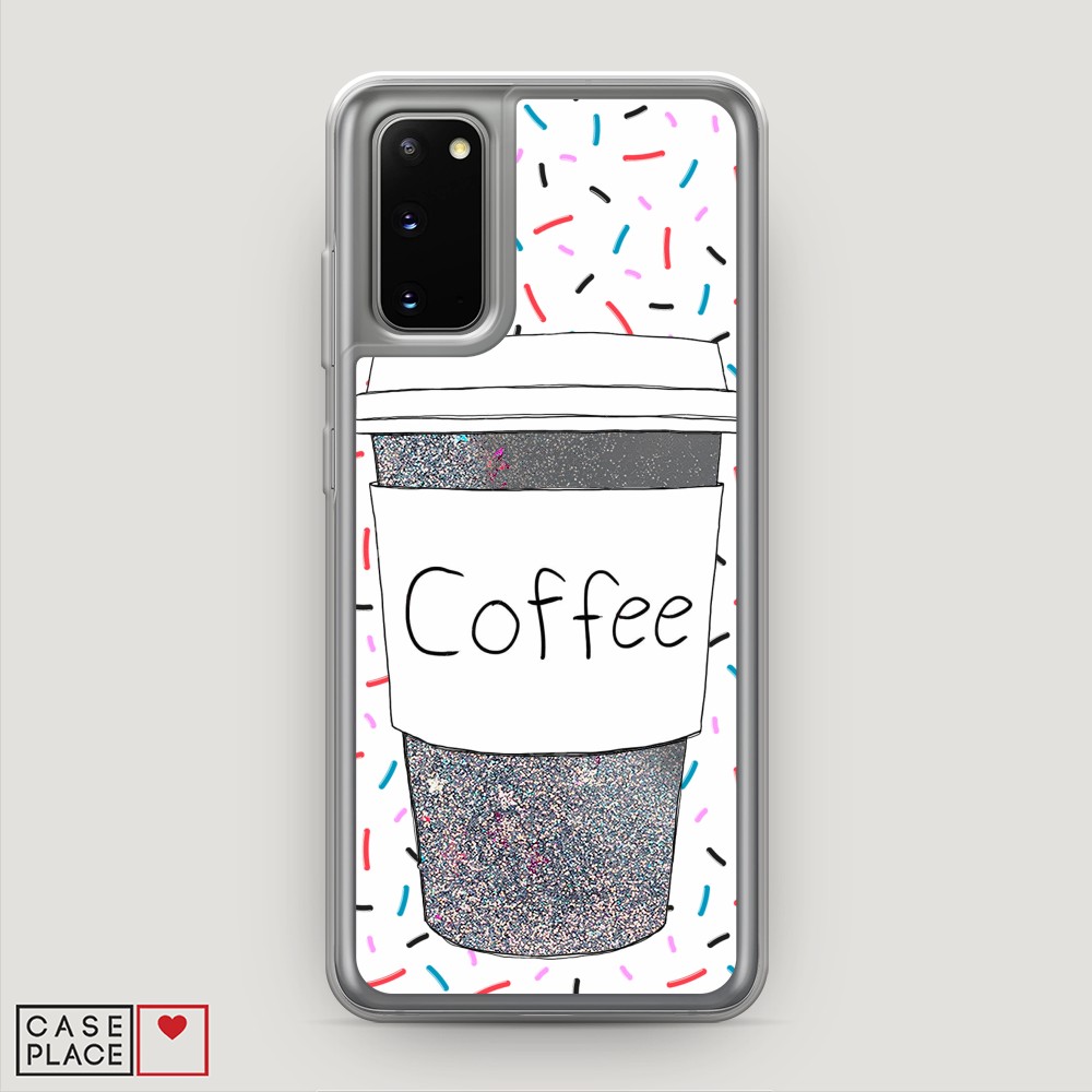 

Чехол Awog на Samsung Galaxy S20 "Coffee прозрачный стакан", Разноцветный, 29291-1