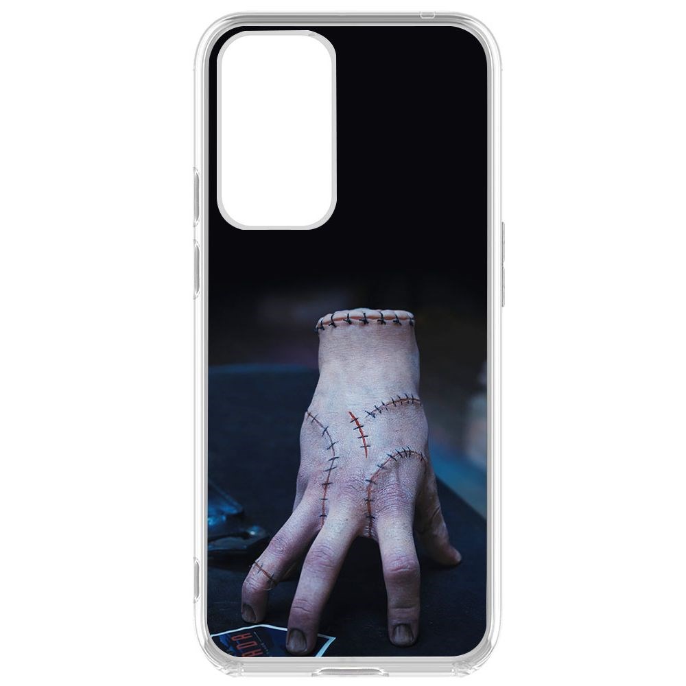 

Чехол-накладка Krutoff Clear Case Уэнсдей Аддамс - Вещь для OnePlus 9 Pro, Прозрачный