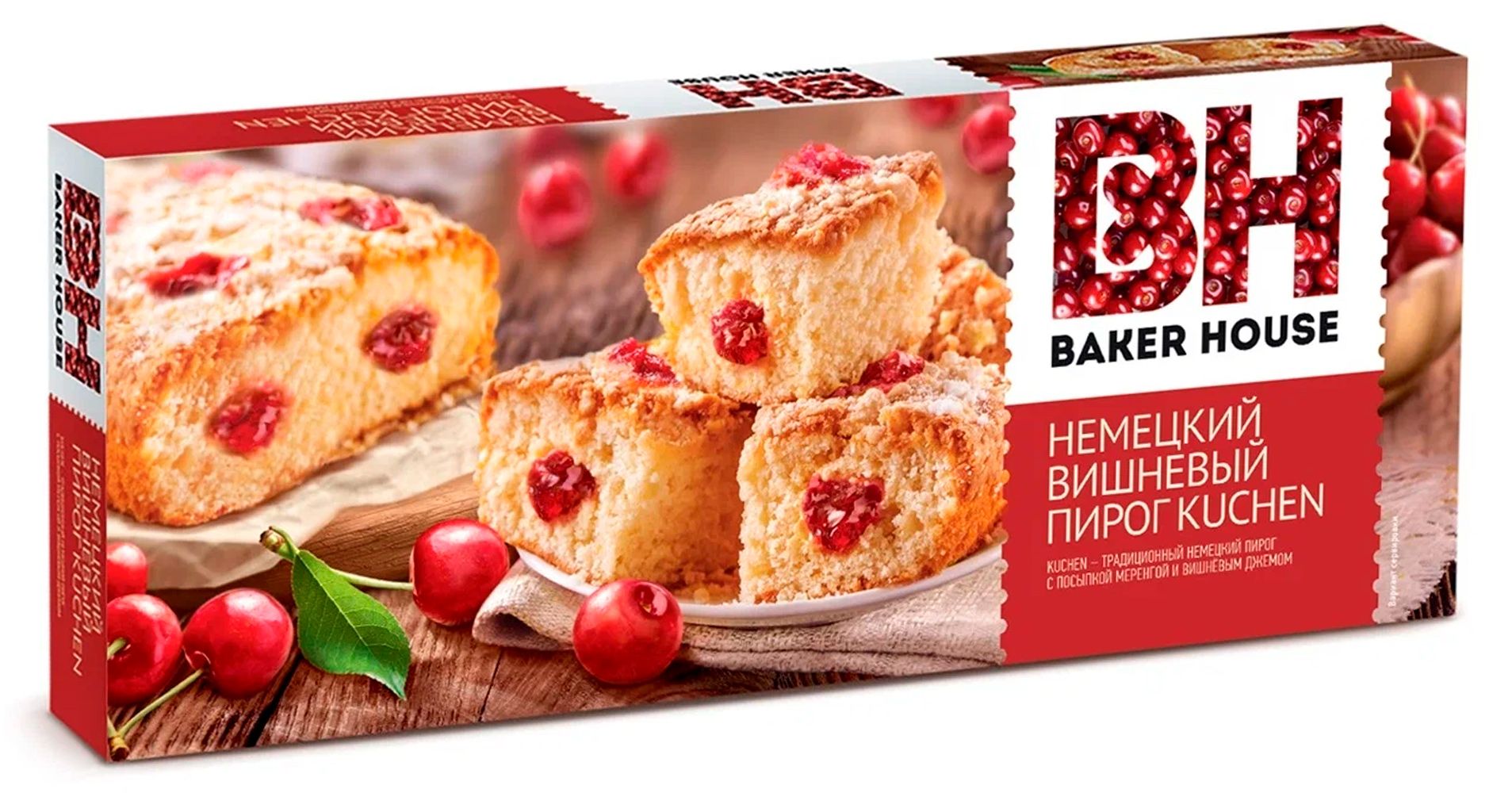 

Пирог вишневый KUCHEN Baker House 350г