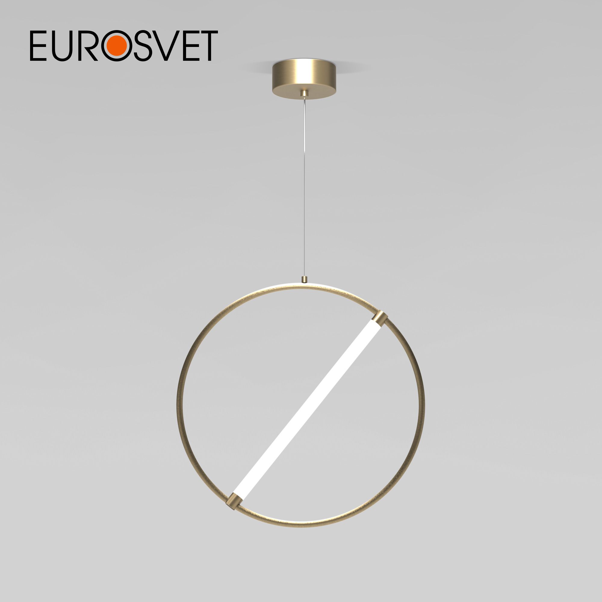 

Подвесной LED светильник Eurosvet Element 90281/1 бронза с пультом упр-ия 330042006500К