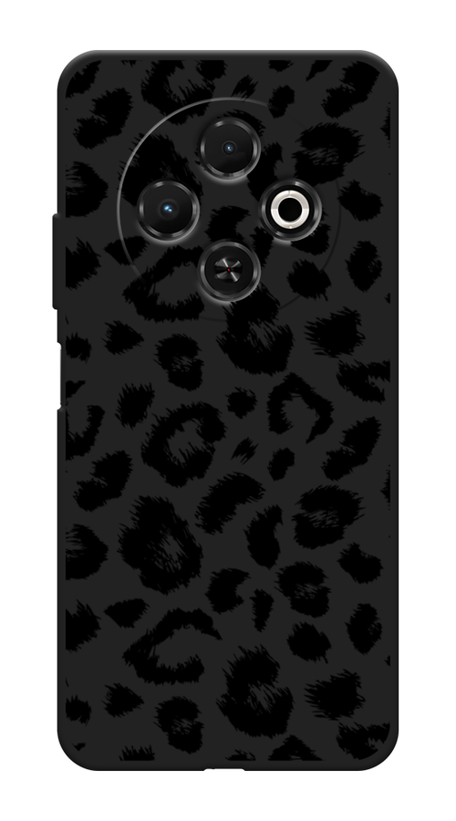 

Чехол Awog на Tecno Spark 30C "Окрас леопарда фон", Черный, 309252-1