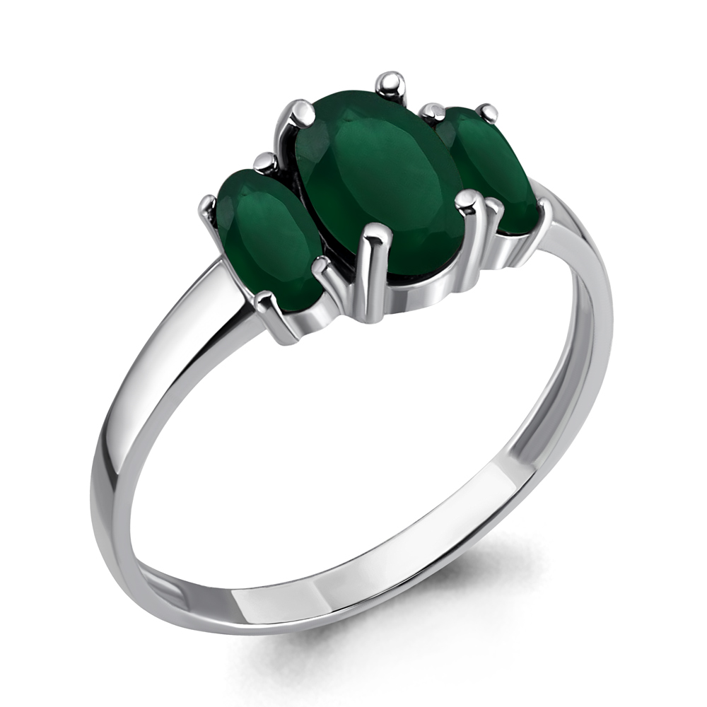 

Кольцо из серебра с агатом р.  Aquamarine 6535409_925_р, 6535409_925_р