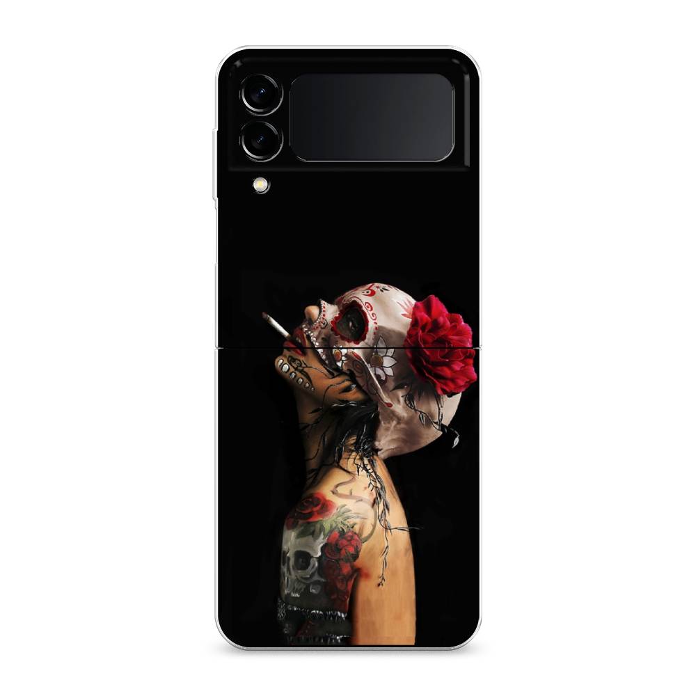 

Чехол Awog "Девушка с черепом" для Samsung Galaxy Z Flip 3, 2103740-7