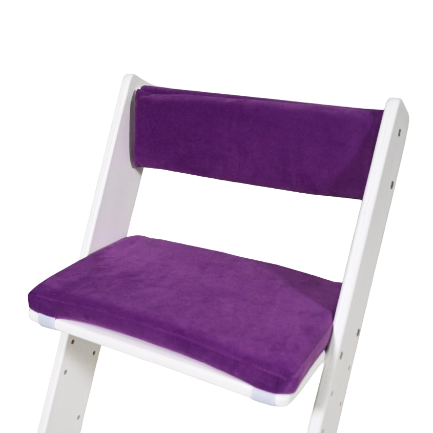 фото Комплект подушек на растущий стул расти здорово луна34 фиолетовый