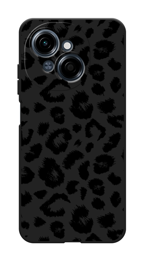 

Чехол Awog на Tecno Spark Go 1/Pop 9 "Окрас леопарда фон", Черный, 309452-1