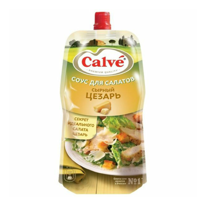 Соус Calve Сырный Цезарь 230 г 83₽