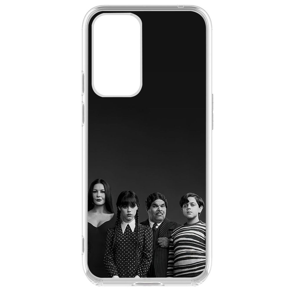 

Чехол-накладка Krutoff Clear Case Уэнсдей Аддамс - Семейка Аддамс для OnePlus 9 Pro, Прозрачный