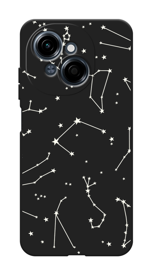 

Чехол Awog на Tecno Spark Go 1/Pop 9 "Созвездия", Прозрачный;серый;бежевый, 309452-1
