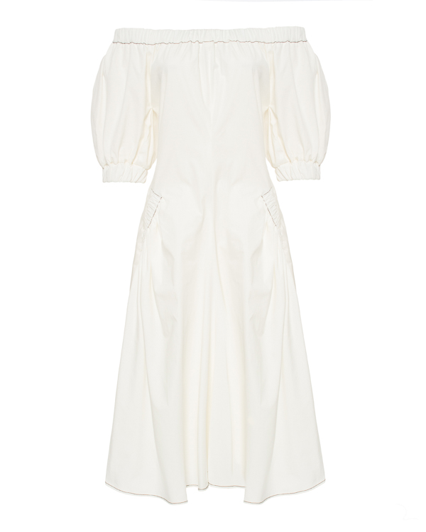 

Платье женское Rejina Pyo F309-OF Maggie белое 38 FR, F309-OF Maggie