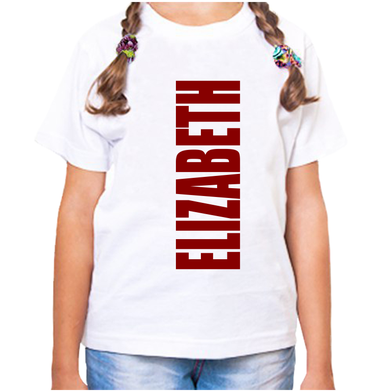 

Футболка девочке белая 30 р-р элизабет, Белый, fdd_elizabeth
