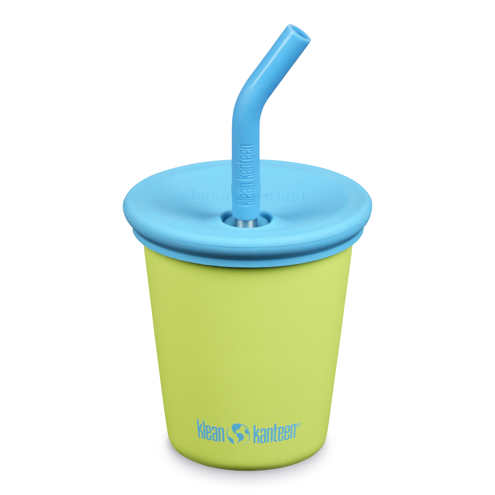 Детский стакан одностенный Klean Kanteen Kid Cup Straw Lid 10oz 296 мл Juicy Pear