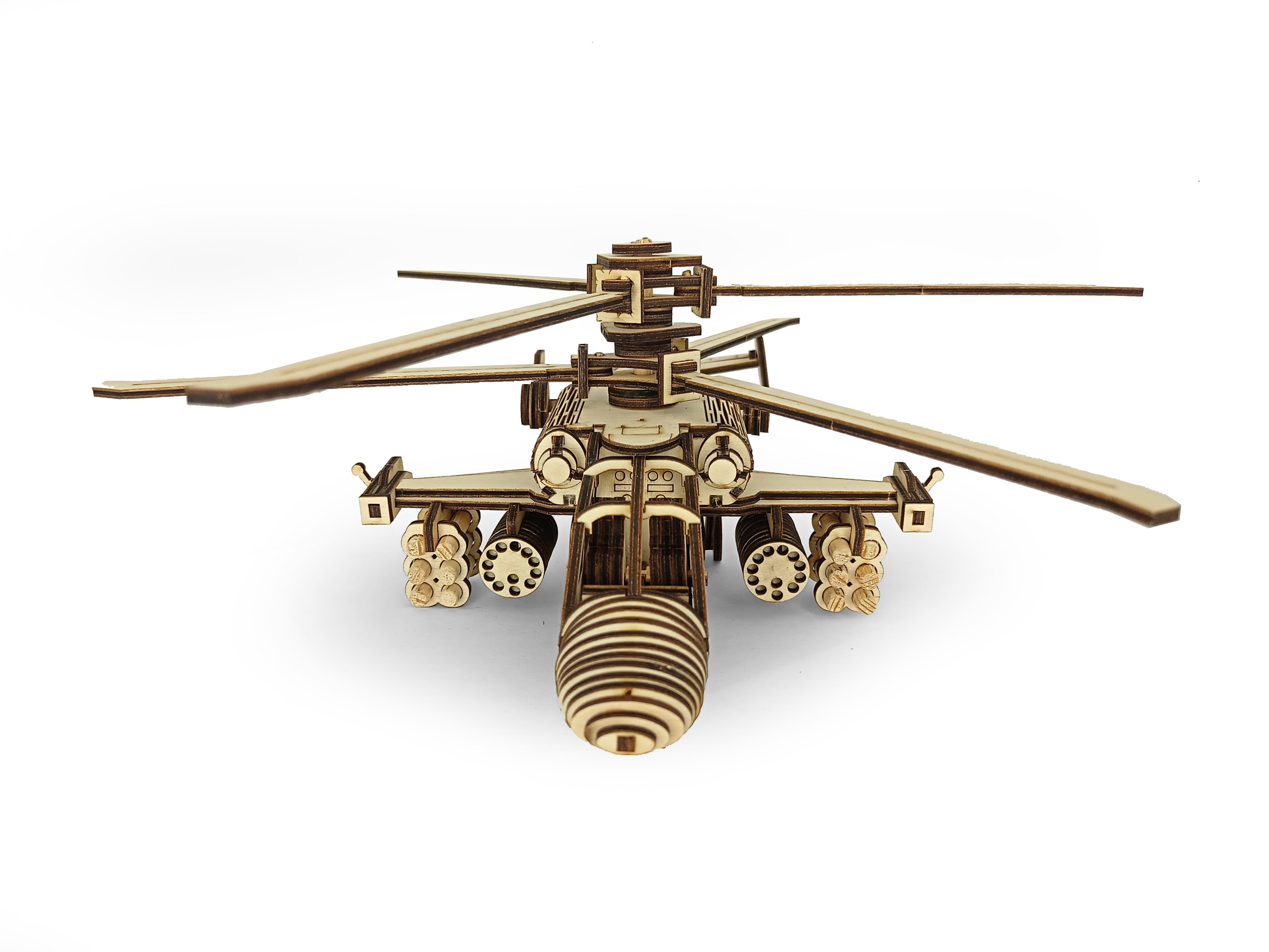 Сборная модель AltairToys Разведывательно-ударный вертолёт, 187 деталей СДМ-93К