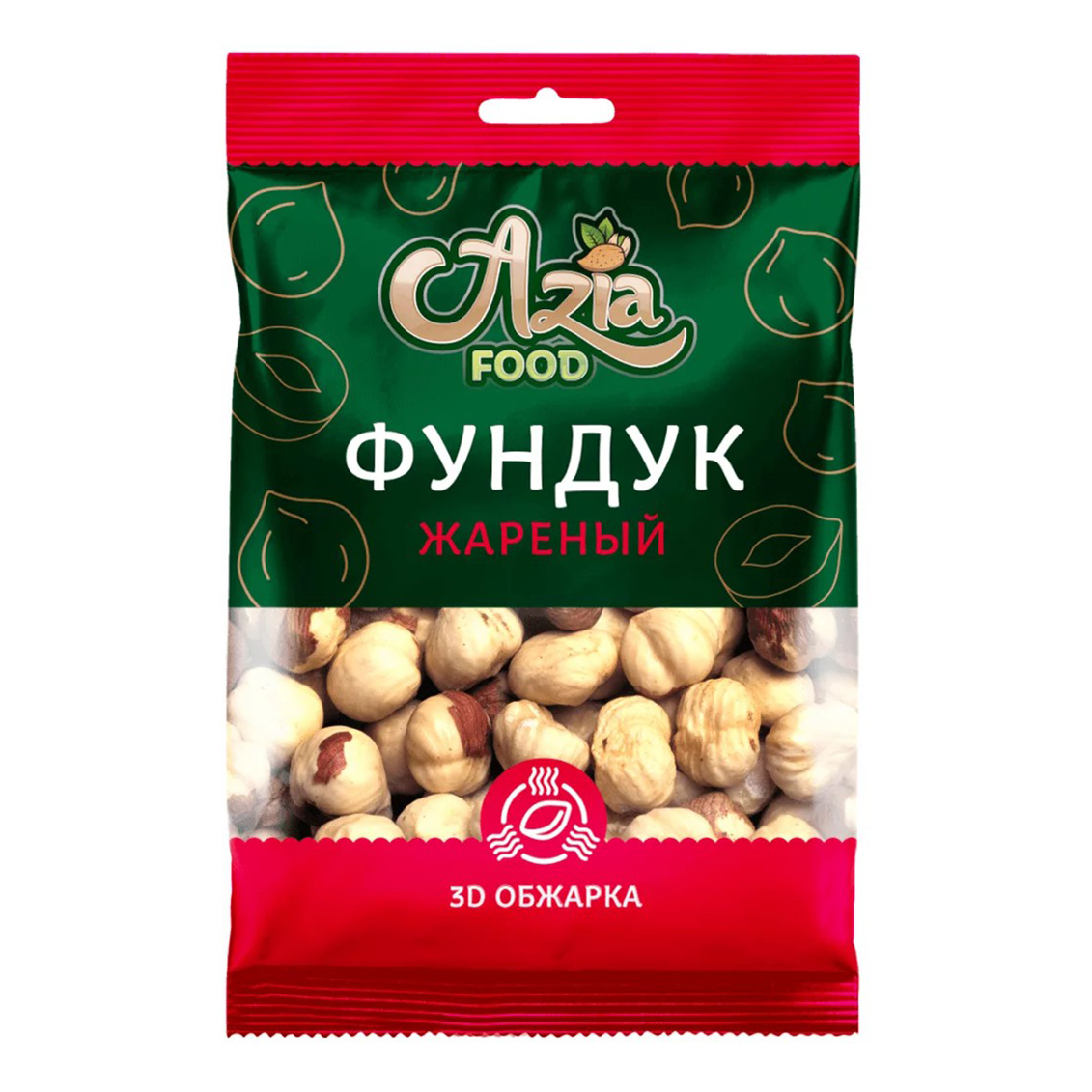 

Фундук AziaFood жареный очищенный 100 г