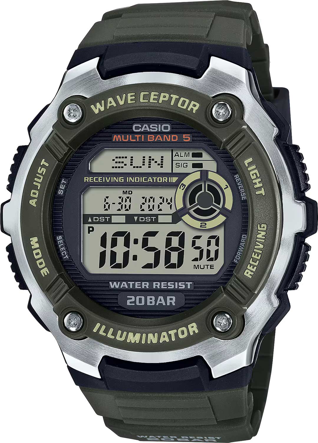 

Наручные часы мужские Casio WV-200R-3A, WV-200R-3A
