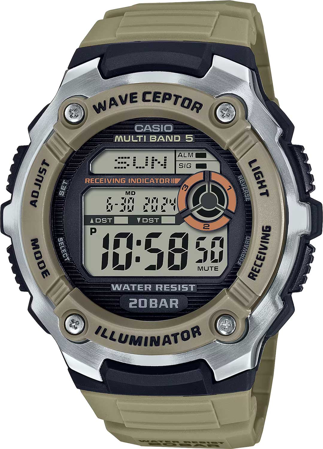 

Наручные часы мужские Casio WV-200R-5A, WV-200R-5A