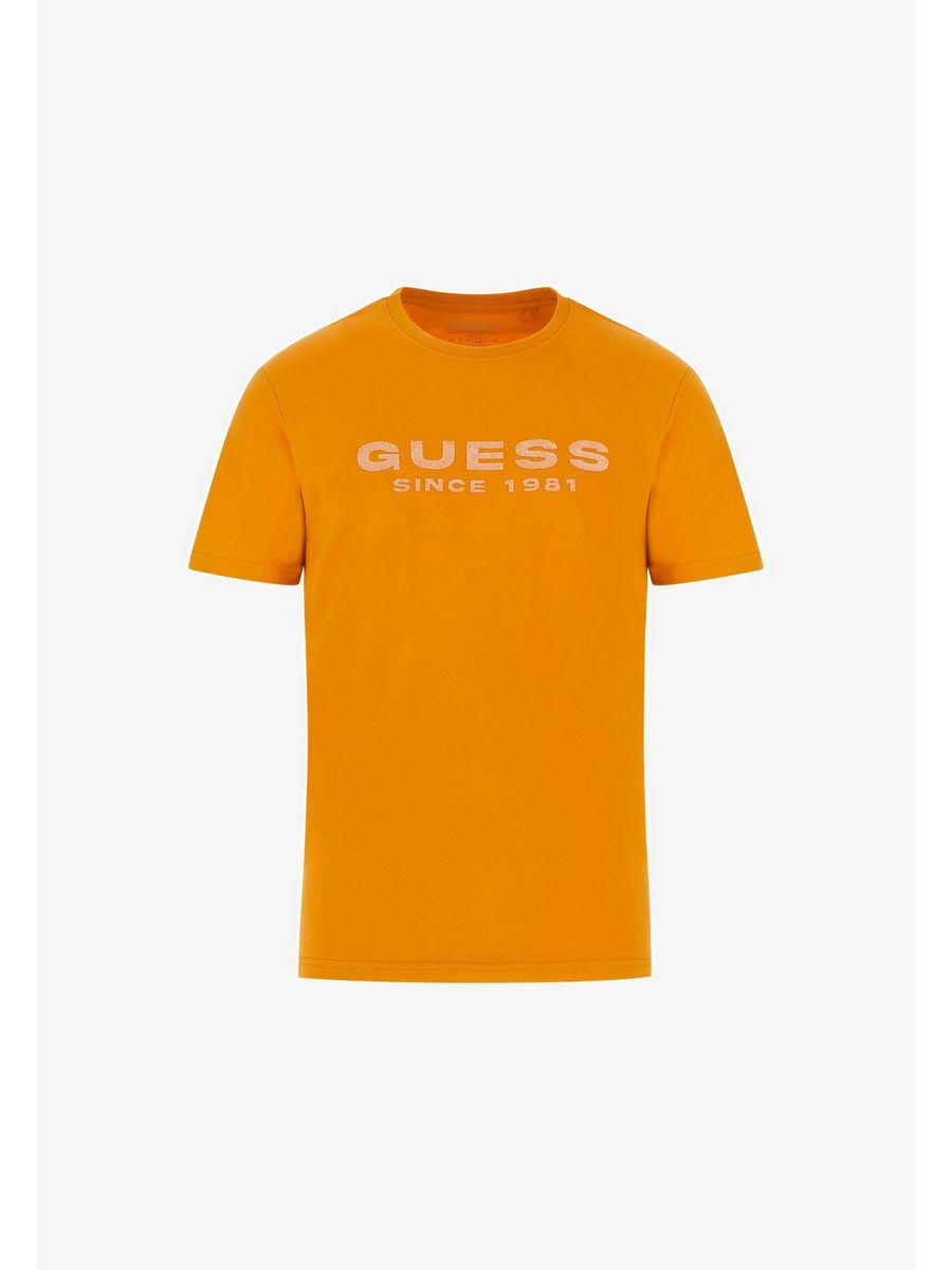 

Футболка мужская Guess GU122O1A4 оранжевая M, Оранжевый, GU122O1A4