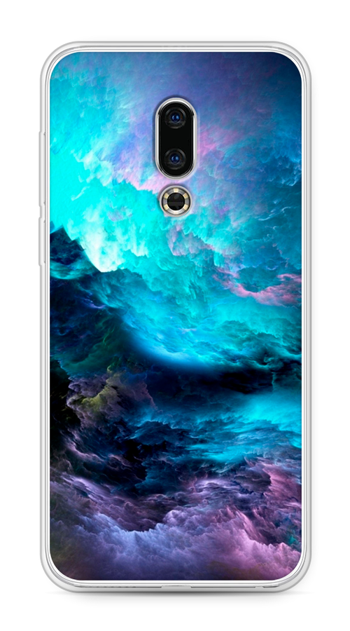 

Чехол Awog на Meizu 16th "Бирюзовое небо", Фиолетовый;черный, 72750-4