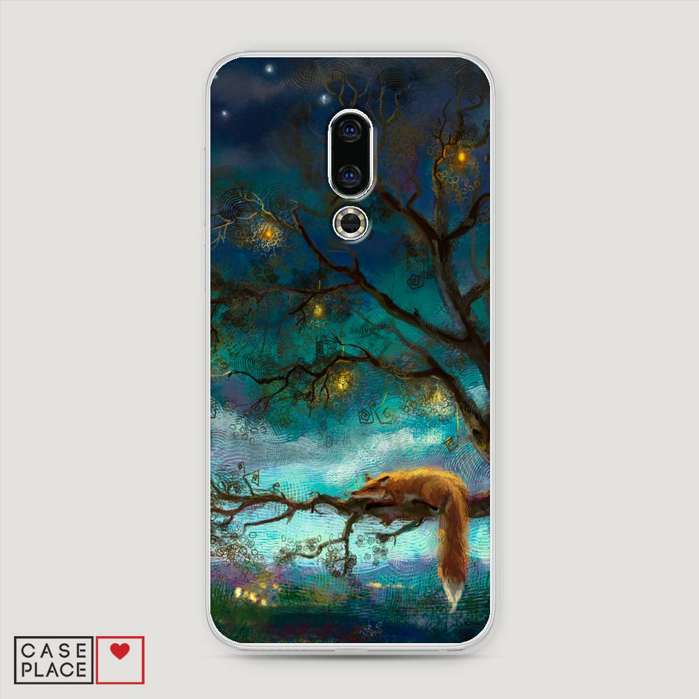 

Чехол Awog "Лиса устала" для Meizu 16th, 72750-2