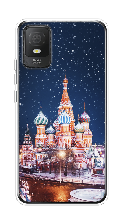 

Чехол на TCL 403 "Москва 1", Коричневый;синий;белый, 291650-1