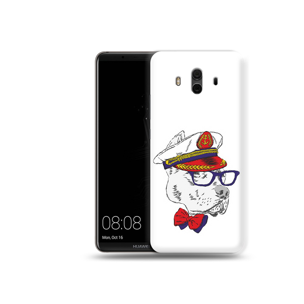 

Чехол MyPads Tocco для Huawei Mate 10 бульдог (PT88364.53.251), Прозрачный, Tocco