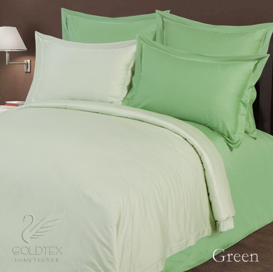 фото Goldtex постельное белье green (2-х спальное)