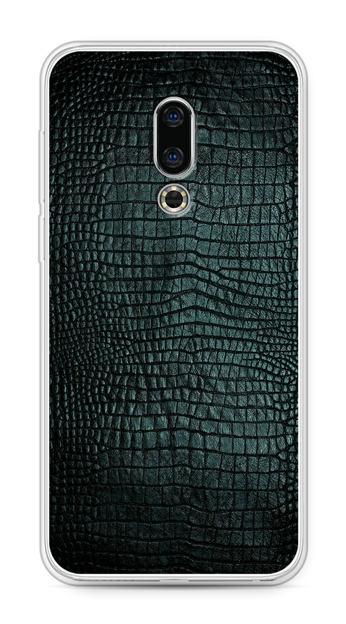 

Чехол Awog на Meizu 16th "Черная змея", Черный;серый;голубой, 72750-3