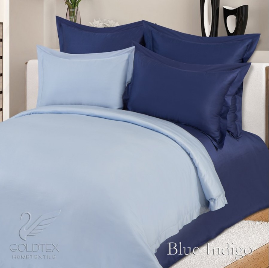 

GOLDTEX Постельное белье Blue indigo (евро), Blue indigo