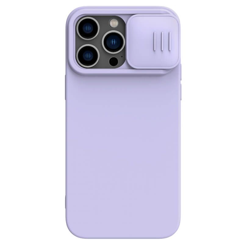

Чехол Nillkin CamShield Silky Silicone Case для iPhone 14 Pro (сиреневый)