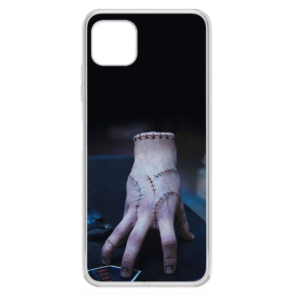 

Чехол-накладка Krutoff Clear Case Уэнсдей Аддамс - Вещь для Samsung Galaxy A22s (A226), Прозрачный